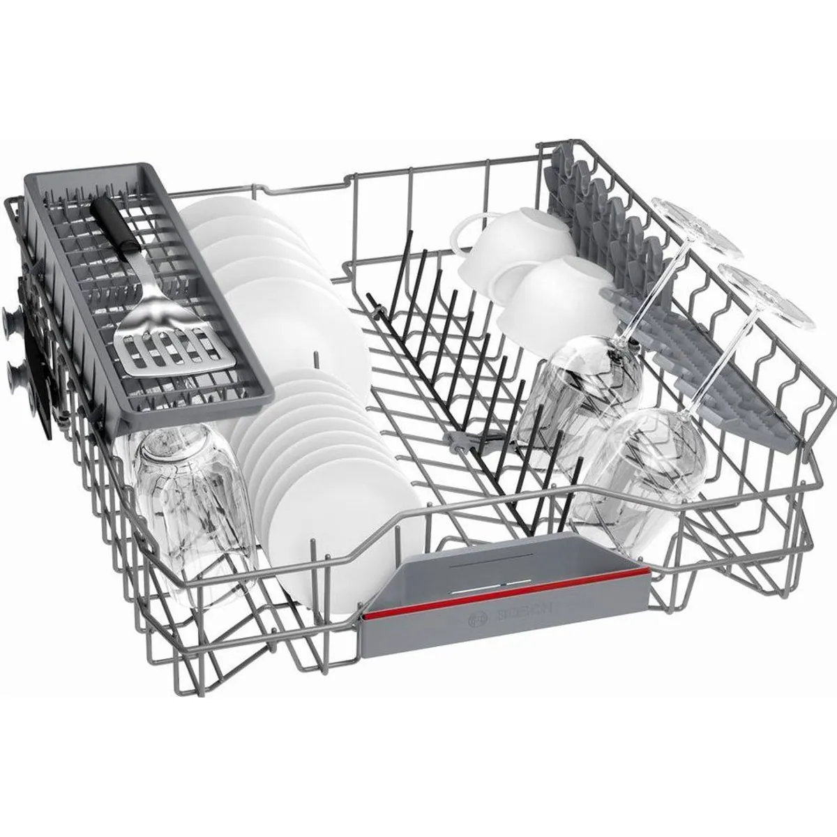 BOSCH SMU4EAS28E Unterbaugeschirrspüler, 13 Maßgedecke, flexible Körbe, automatische Türöffnung 5
