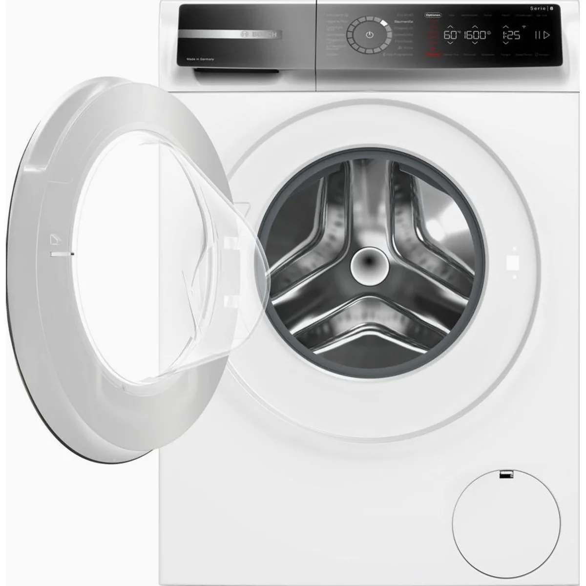 BOSCH Waschmaschine Serie 8 WGB256041, 10 kg, 1600 U/min 2