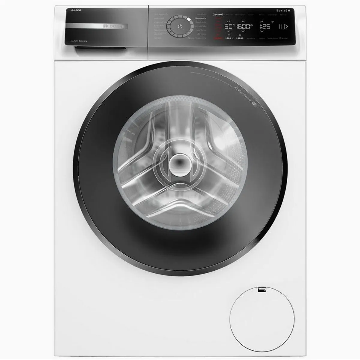 BOSCH Waschmaschine Serie 8 WGB256A41, 10 kg, 1600 U/min, i-DOS Automatik 2