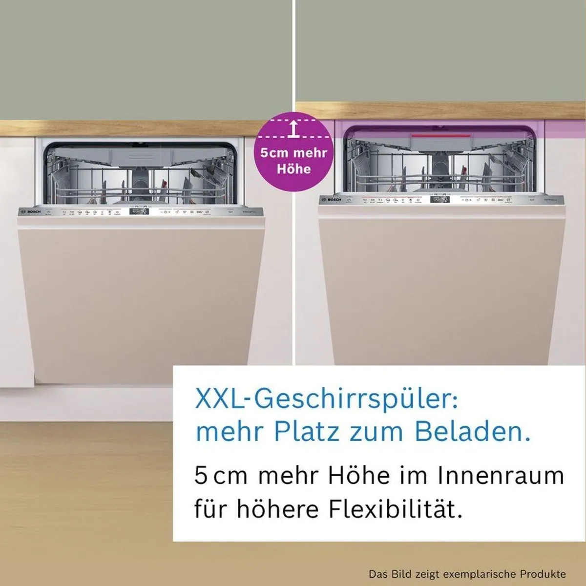 BOSCH SBV4ECX32E Geschirrspüler, 14 Maßgedecke, flexible Max Flex Körbe, automatische Türöffnung 2