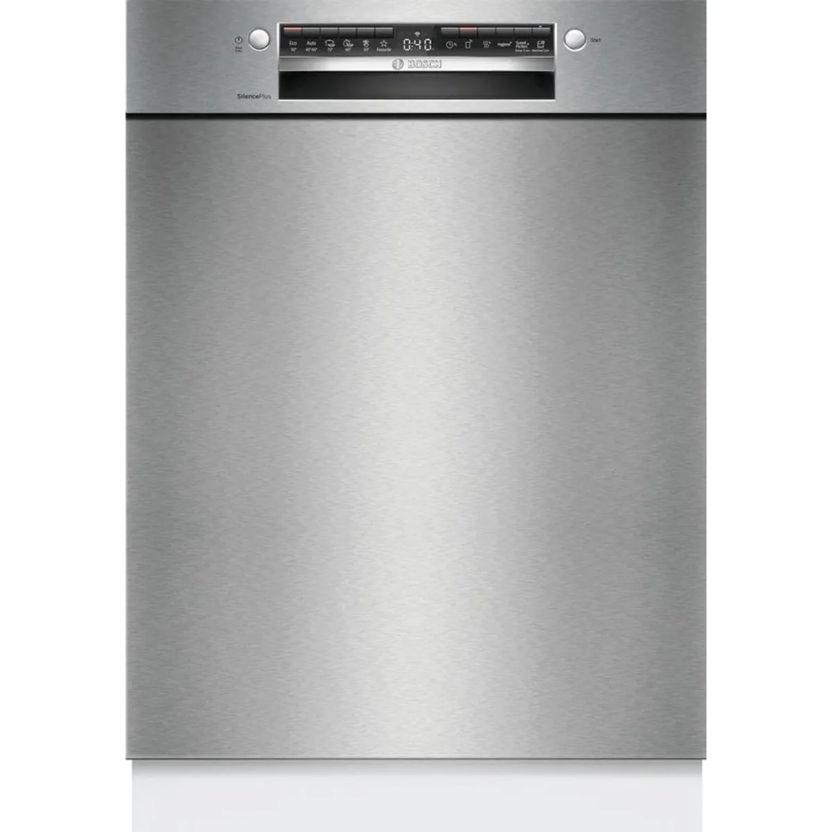 BOSCH SMU4ECS32E Unterbaugeschirrspüler, 14 Maßgedecke, automatische Türöffnung, Max Flex Körbe