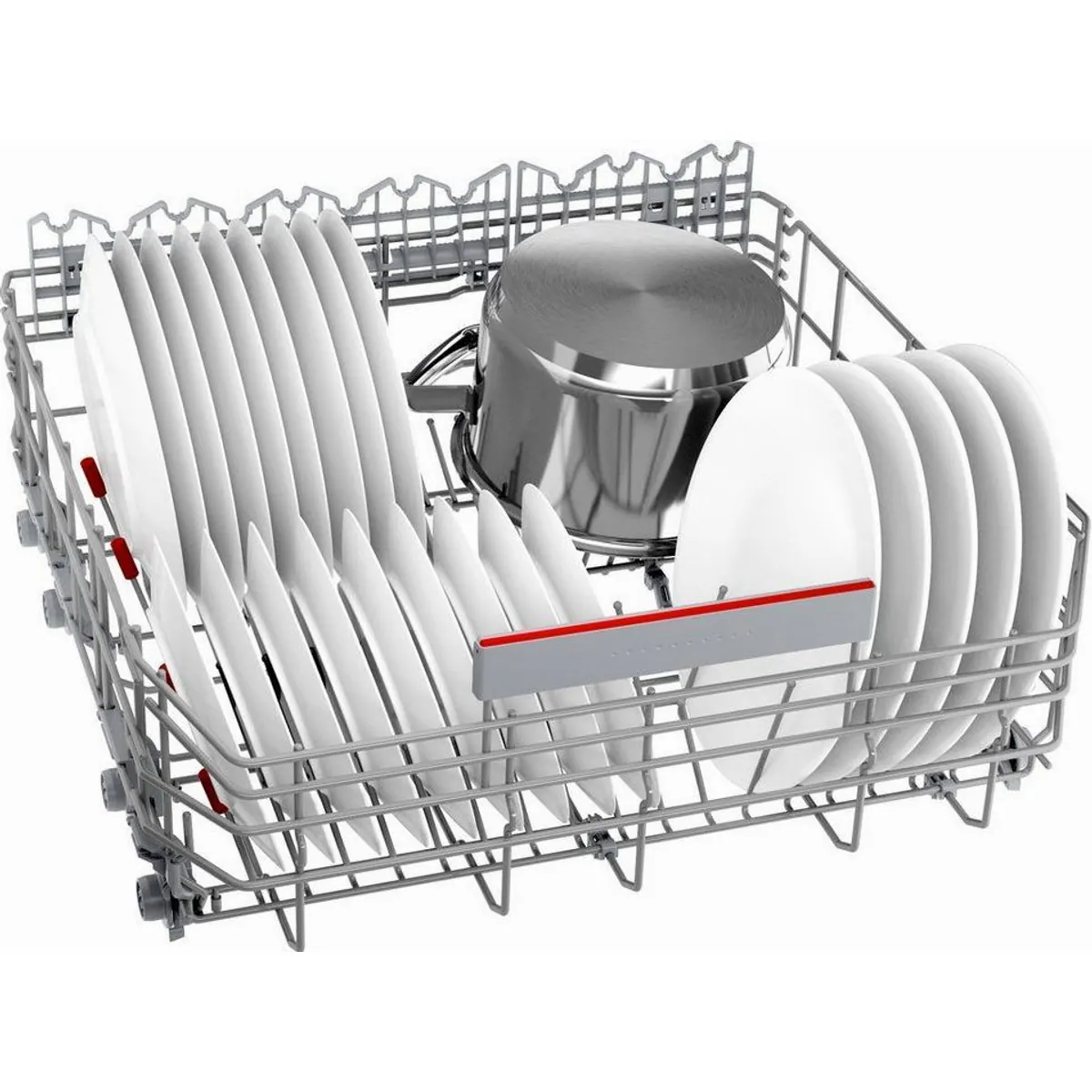 BOSCH SMU4ECS32E Unterbaugeschirrspüler, 14 Maßgedecke, automatische Türöffnung, Max Flex Körbe 5