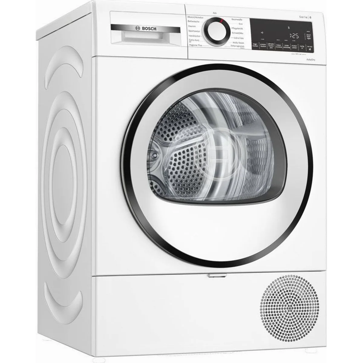 BOSCH Wärmepumpentrockner Serie 6 WQG233D01, einfache Reinigung, Bettwäscheprogramm