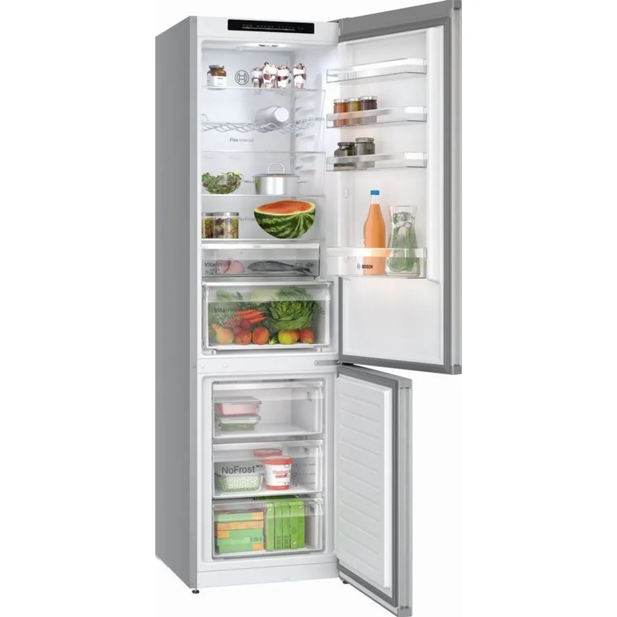 BOSCH Kühl-/Gefrierkombination KGN392LAG, hohe Energieeffizienz & VitaFresh XXL 2