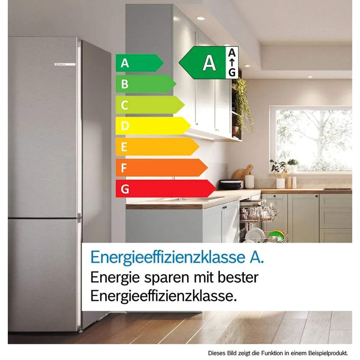 BOSCH Kühl-/Gefrierkombination KGN392LAG, hohe Energieeffizienz & VitaFresh XXL 5