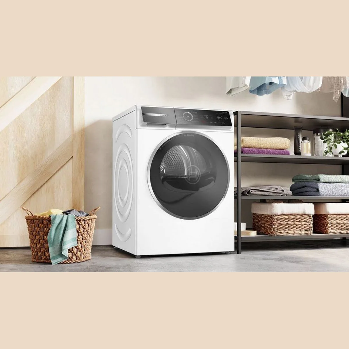 BOSCH Wärmepumpentrockner Serie 8 WRB247C40, Energieeffizienzklasse A++, großes Fassungsvermögen, leise im Betrieb 3