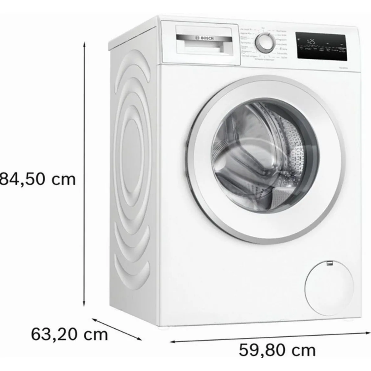 BOSCH WAN282H5 Waschmaschine, 8 kg, 1400 U/min, Eco Silence Drive, AquaStop 5