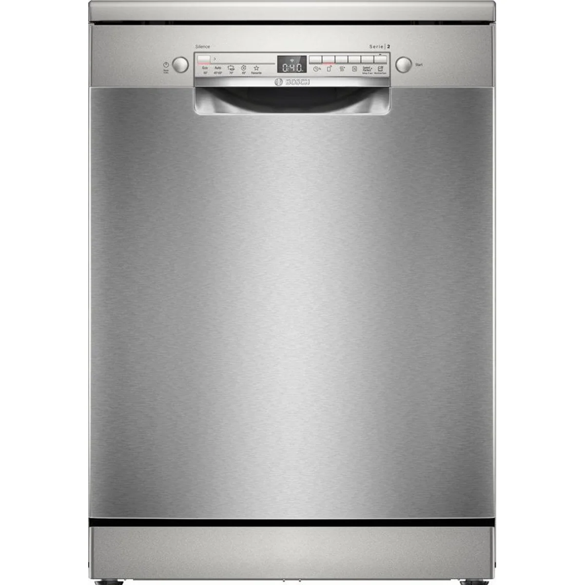 BOSCH Standgeschirrspüler Serie 2 SMS2HVI06E, 14 Maßgedecke, VarioSchublade für flexible Beladung