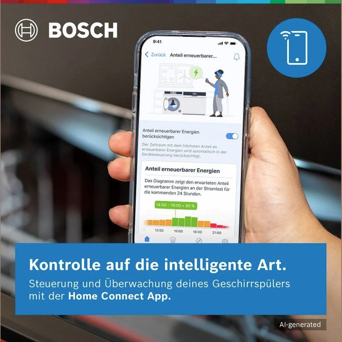BOSCH Unterbaugeschirrspüler SMU2HVS06E, 14 Maßgedecke, flexibler Rackmatic-Korb 4
