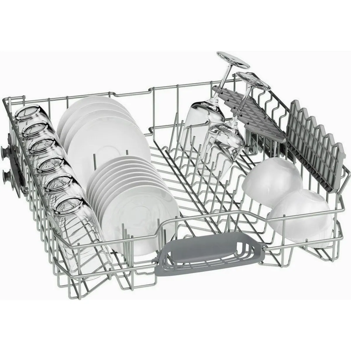 BOSCH Unterbaugeschirrspüler SMU2HVS06E, 14 Maßgedecke, flexibler Rackmatic-Korb 5