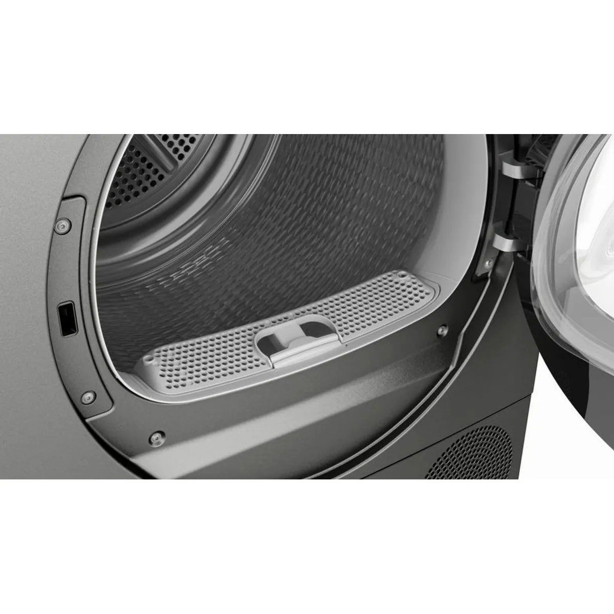 BOSCH Wärmepumpentrockner Serie 6 WQG243DR10, Einfache Reinigung, Bettwäscheprogramm 3