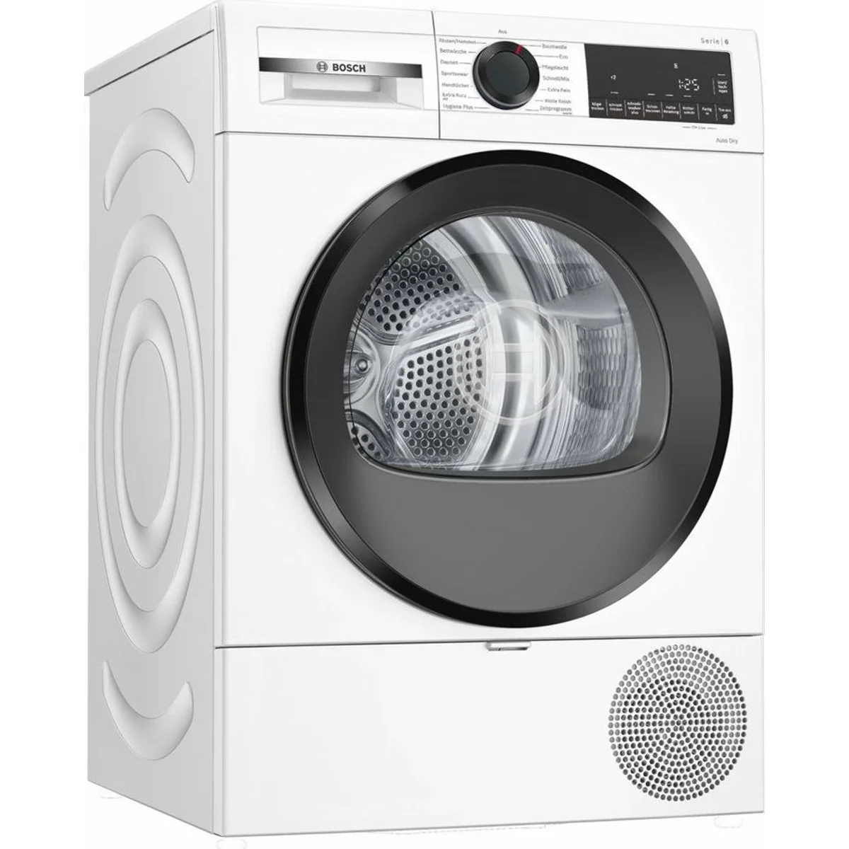 BOSCH Wärmepumpentrockner Serie 6 WQG243D41, energieeffizient, leise, benutzerfreundlich