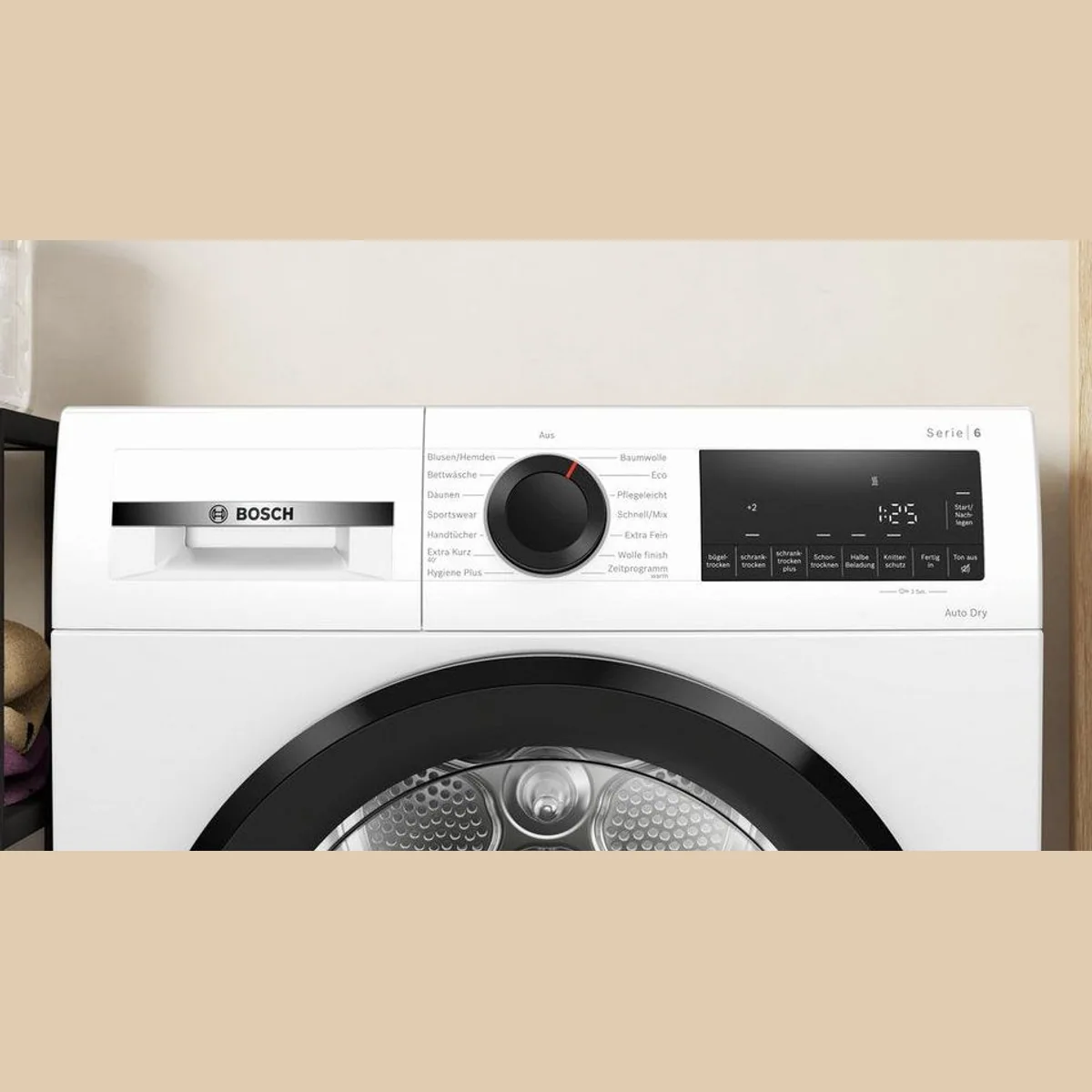 BOSCH Wärmepumpentrockner Serie 6 WQG243D41, energieeffizient, leise, benutzerfreundlich 5