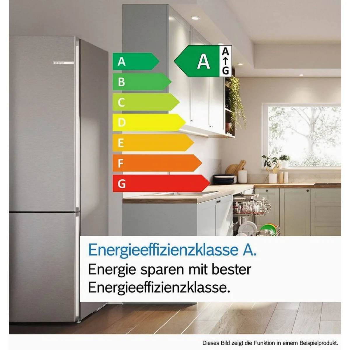 BOSCH KGN362LAF Kühl-/Gefrierkombination, hohe Energieeffizienz und VitaFresh XXL 5