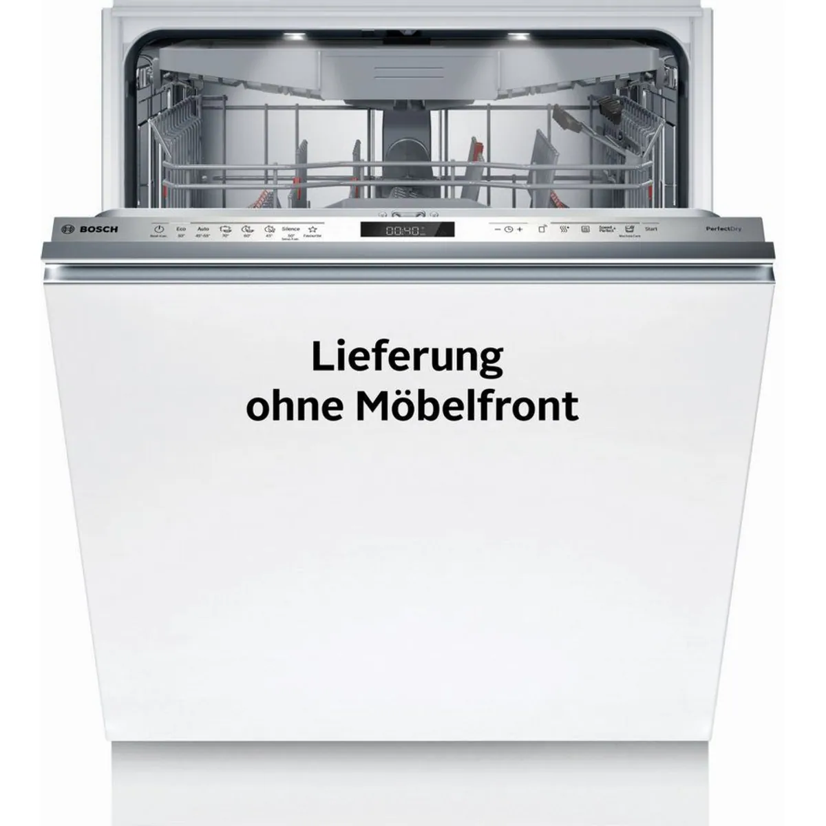 BOSCH SMV6ZCX25E Geschirrspüler, 14 Maßgedecke, Time Light Projektion