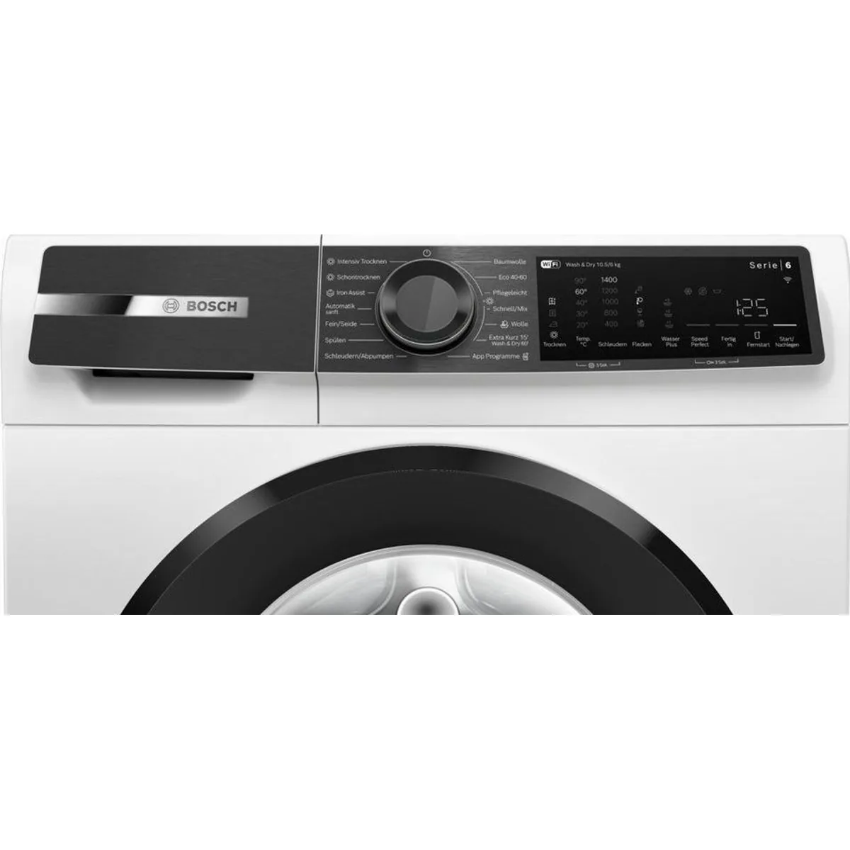 BOSCH Waschtrockner Serie 6 WNG24443, 10,5 kg Kapazität, Auto Dry-Funktion, 1400 U/min 3