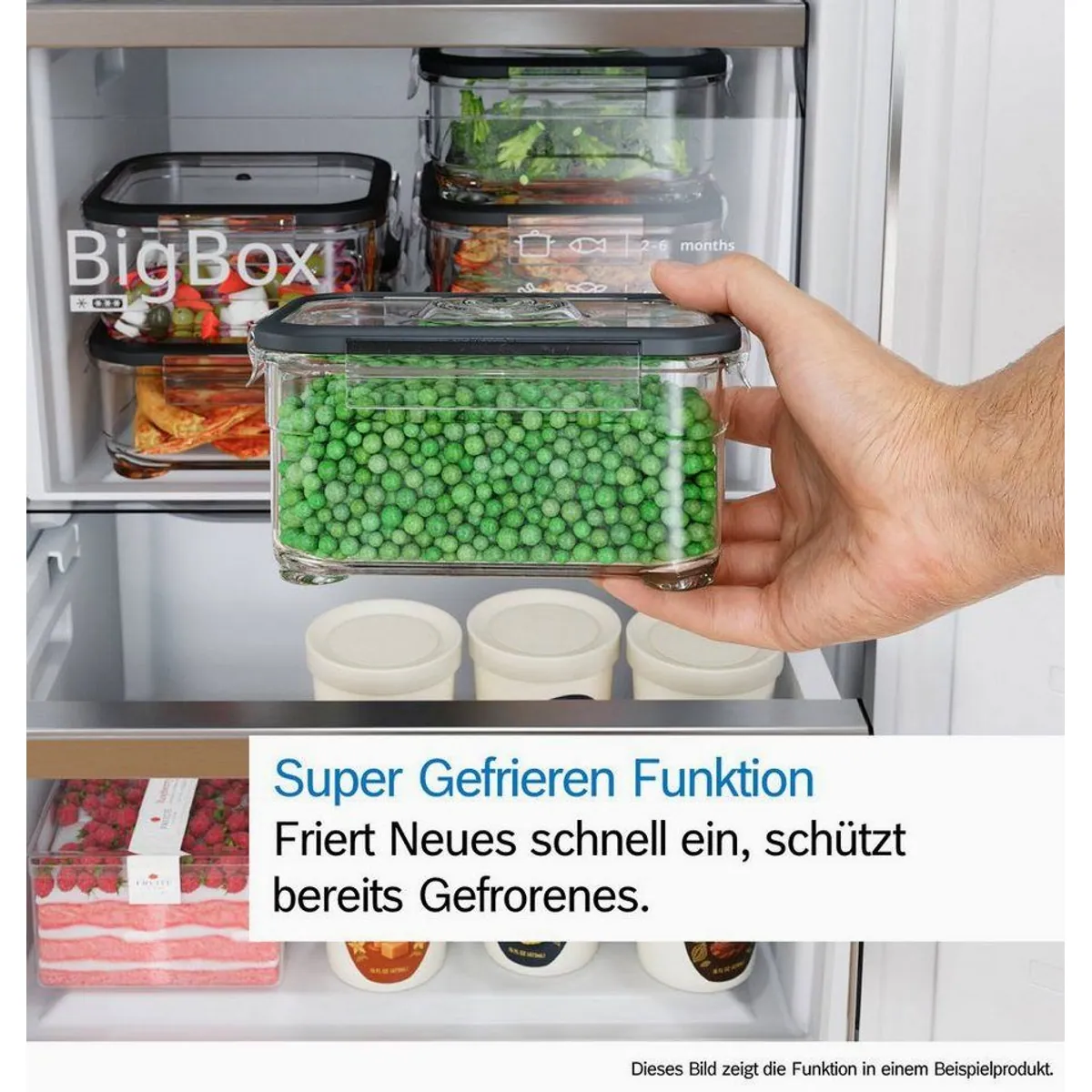 BOSCH Gefrierschrank NoFrost Serie 4 GSN36VLDG, energieeffizient und geräuscharm 4