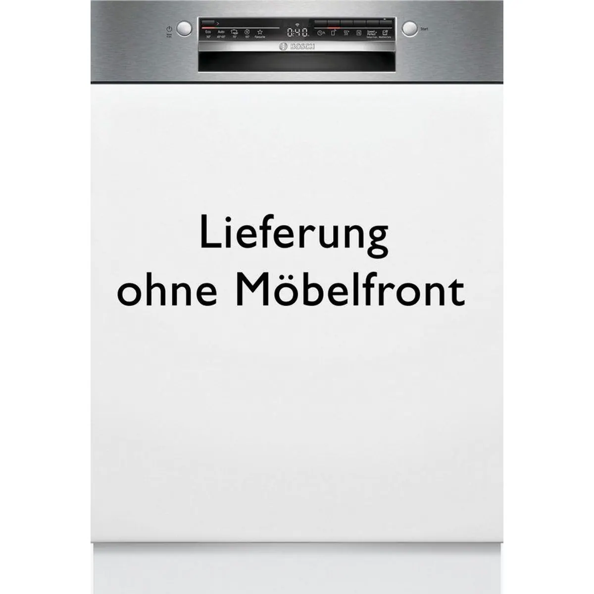 BOSCH SMI2HVS06E teilintegrierbarer Geschirrspüler, 14 Maßgedecke, flexibler Rackmatic-Korb