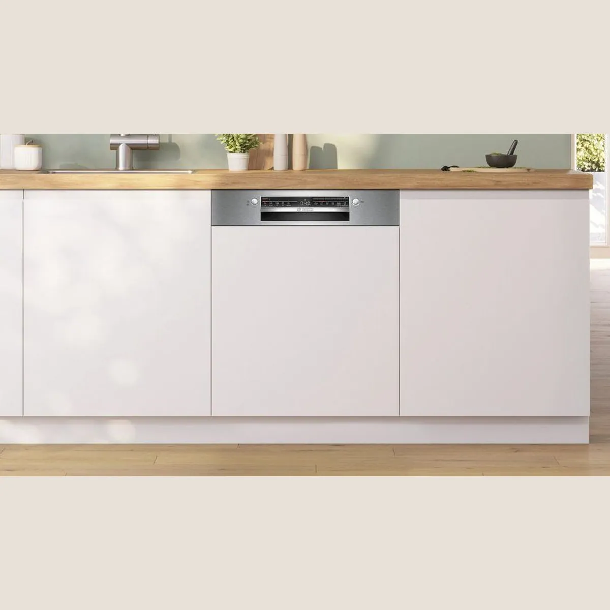 BOSCH SMI2HVS06E teilintegrierbarer Geschirrspüler, 14 Maßgedecke, flexibler Rackmatic-Korb 4
