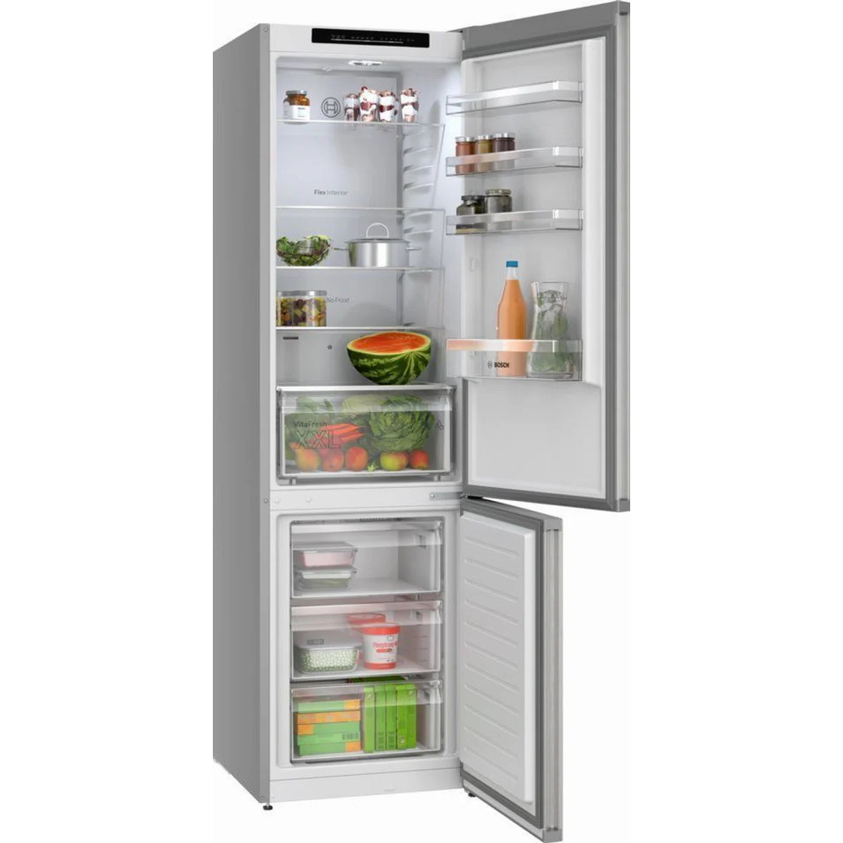 BOSCH KGN392LCG Kühl-/Gefrierkombination, Total No Frost, VitaFresh XXL, Energieeffizienzklasse C 2