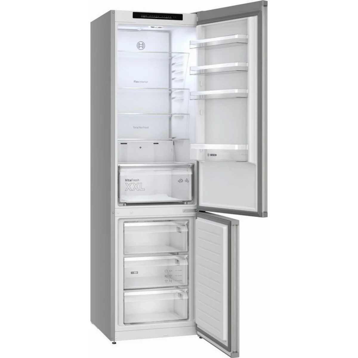 BOSCH KGN392LCG Kühl-/Gefrierkombination, Total No Frost, VitaFresh XXL, Energieeffizienzklasse C 3