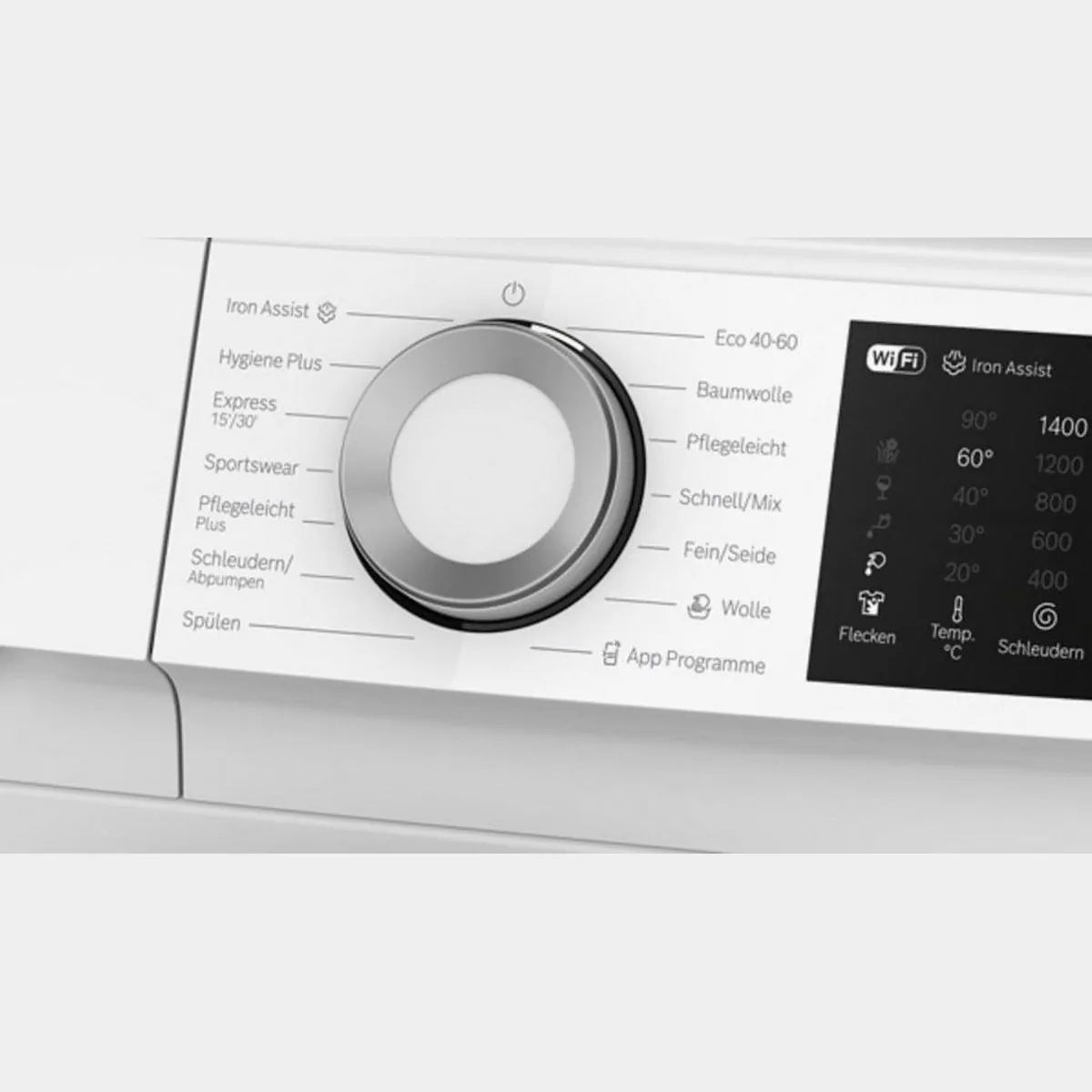 BOSCH Waschmaschine Serie 6 WGJ2440H1, 9 kg, 1400 U/min, Home Connect 2