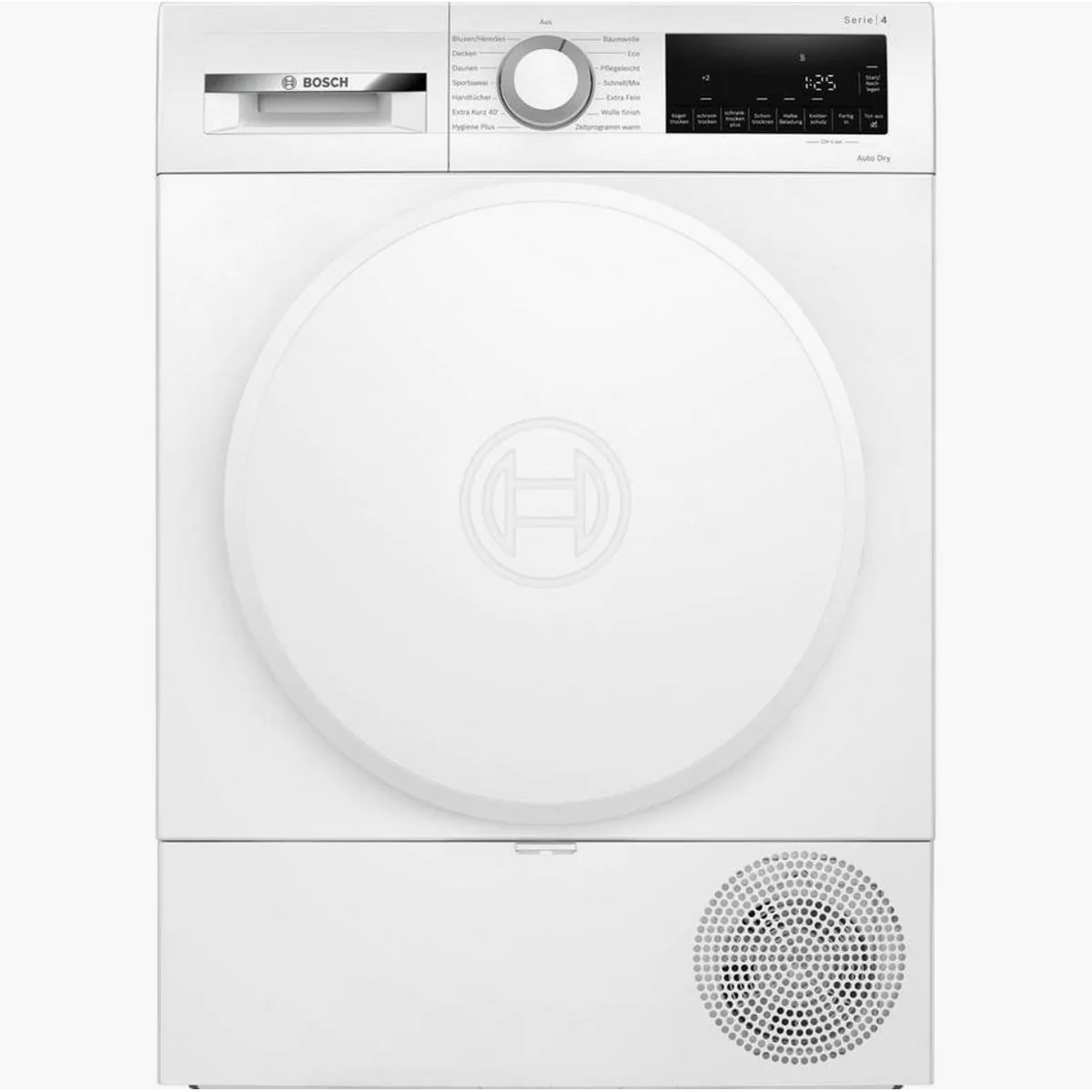 BOSCH WQA233C41 Wärmepumpentrockner, Energieeffizienz A++, 8 kg Fassungsvermögen