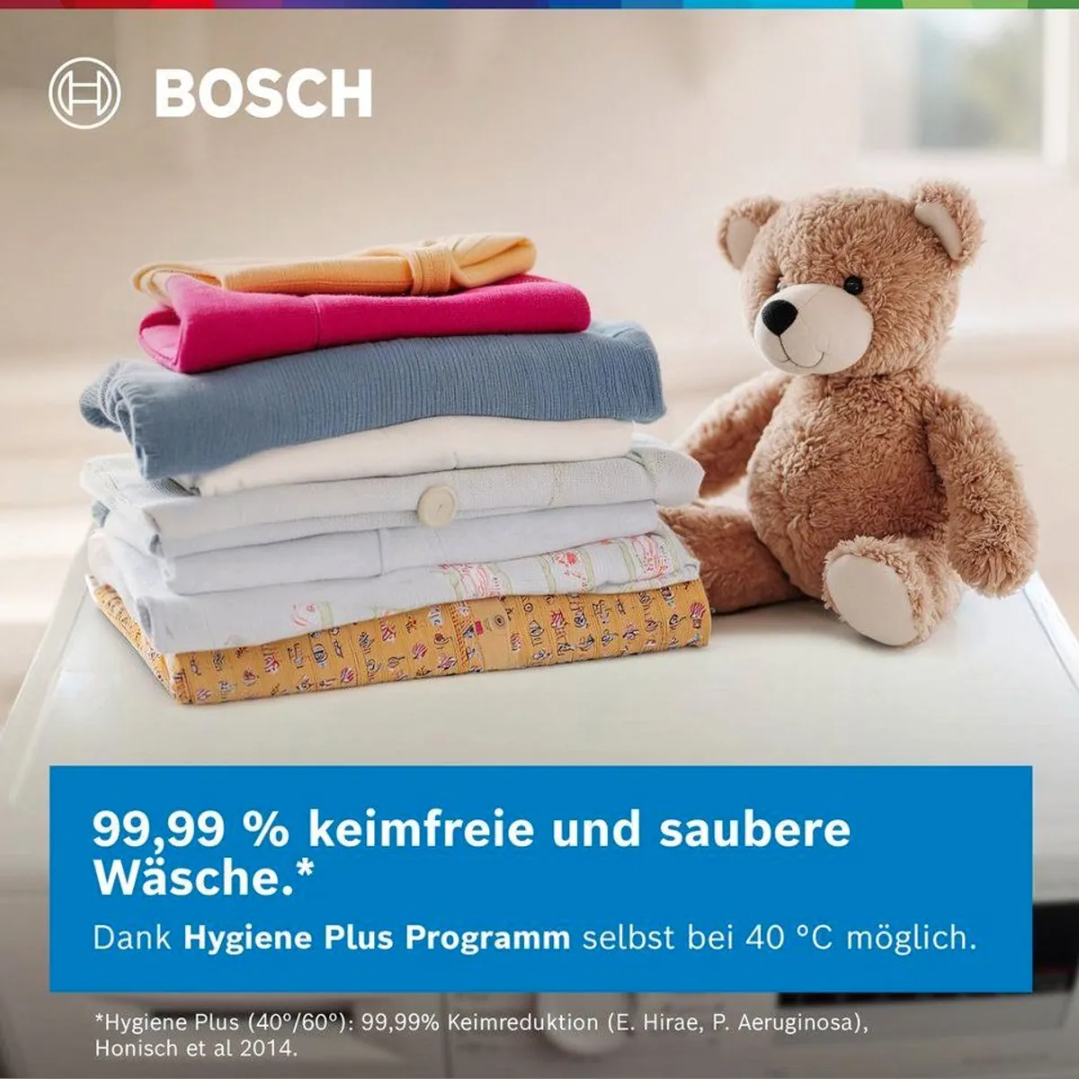 BOSCH WGB244073 Waschmaschine, 9 kg, 1400 U/min, intelligente Mengenautomatik 4