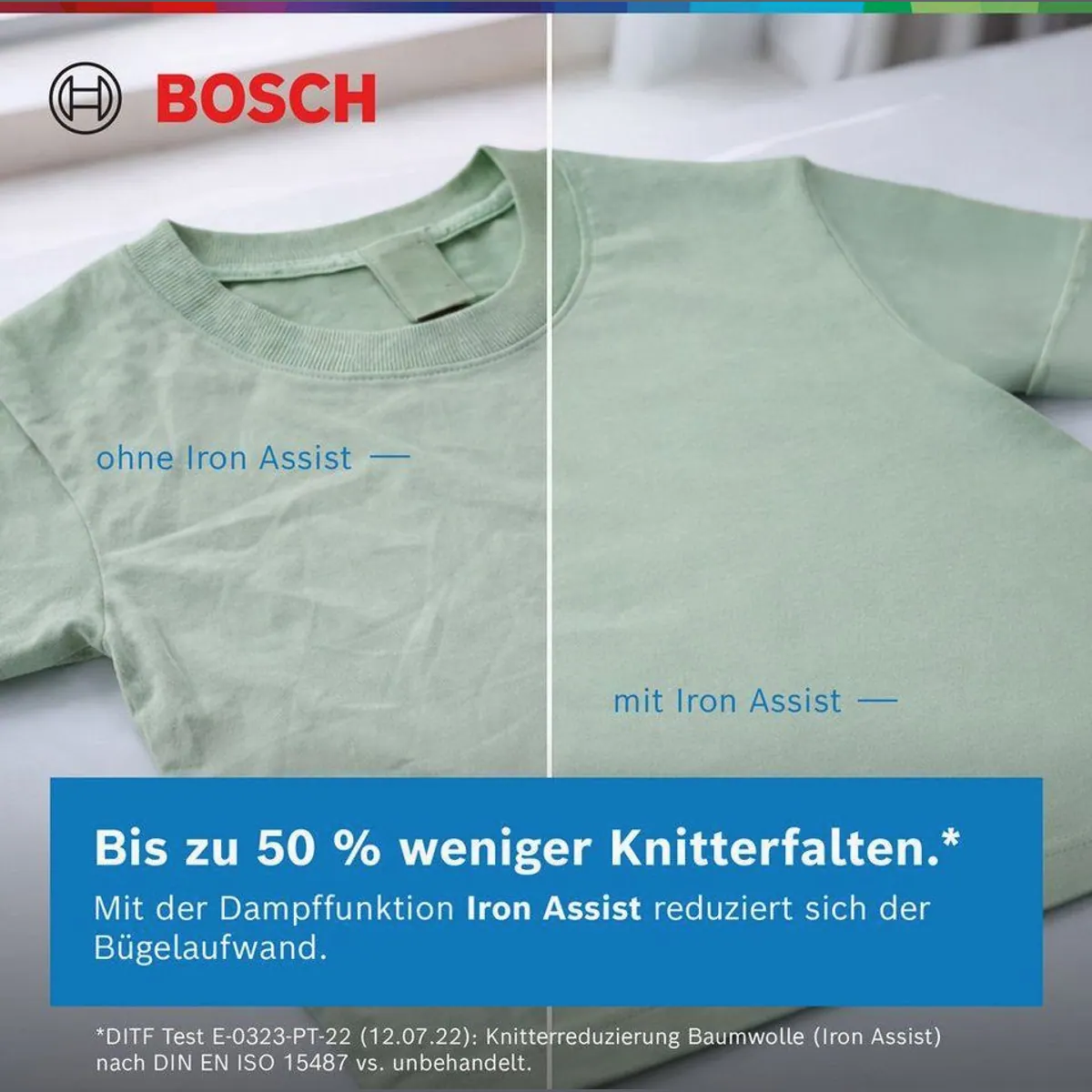 BOSCH WGB244073 Waschmaschine, 9 kg, 1400 U/min, intelligente Mengenautomatik 5