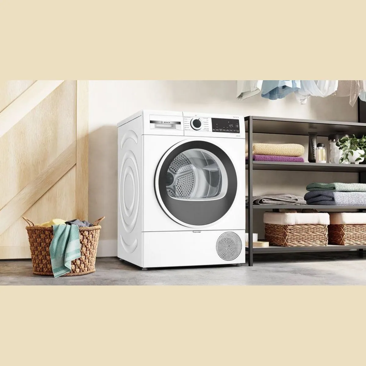 BOSCH Wärmepumpentrockner Serie 4 WQA233MAX, geringer Pflegeaufwand und effiziente Trocknung 2