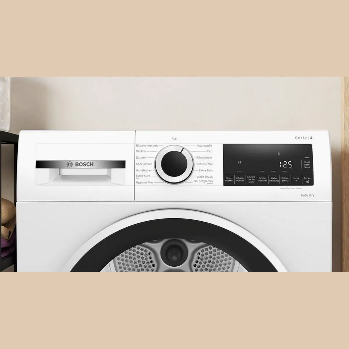 BOSCH Wärmepumpentrockner Serie 4 WQA233MAX, geringer Pflegeaufwand und effiziente Trocknung 3