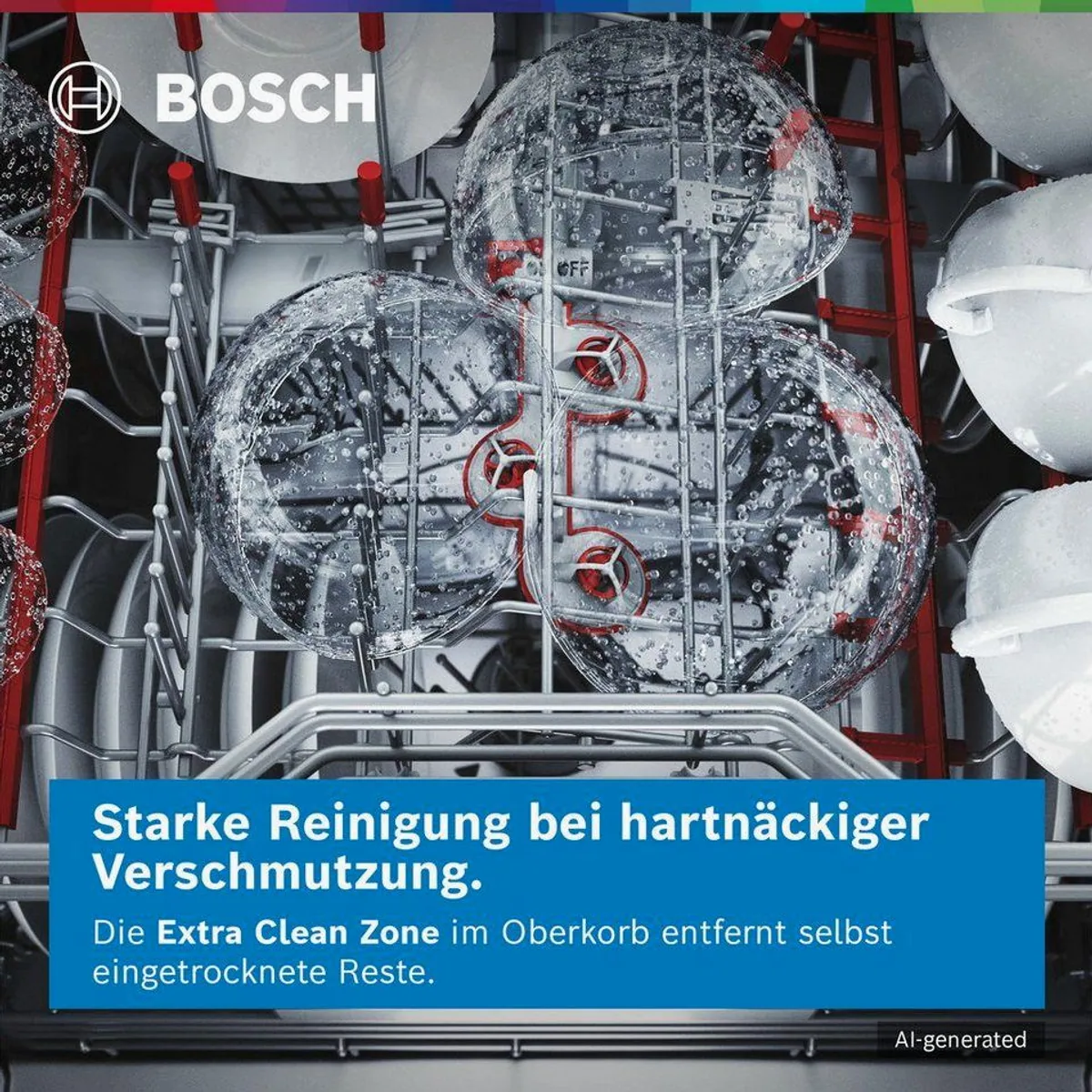 BOSCH SBD6ECX18E Geschirrspüler, 14 Maßgedecke, leise & automatisches Trocknen 3