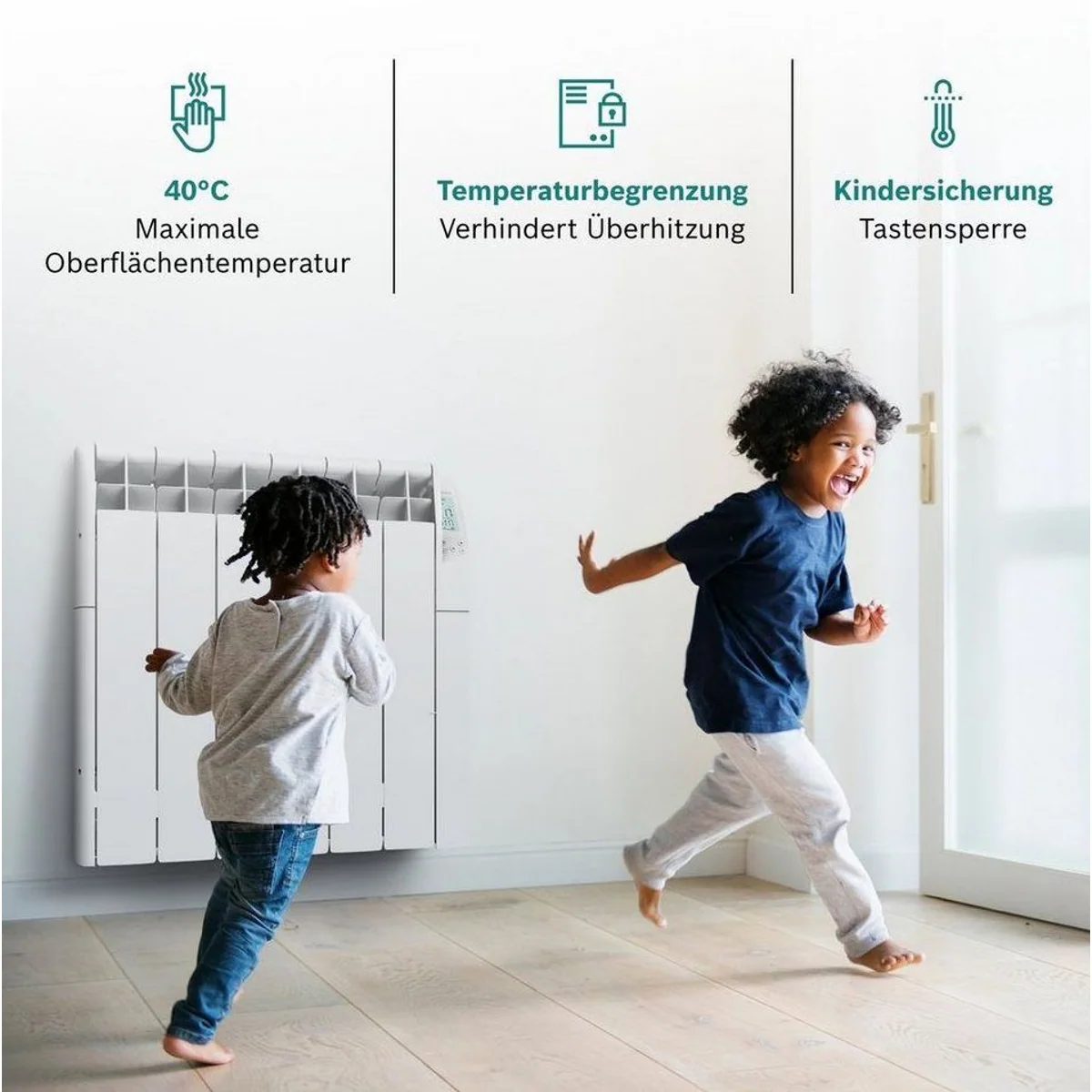 BOSCH Heat Radiator 5500, 1000 W, digitale Steuerung & programmierbar 4