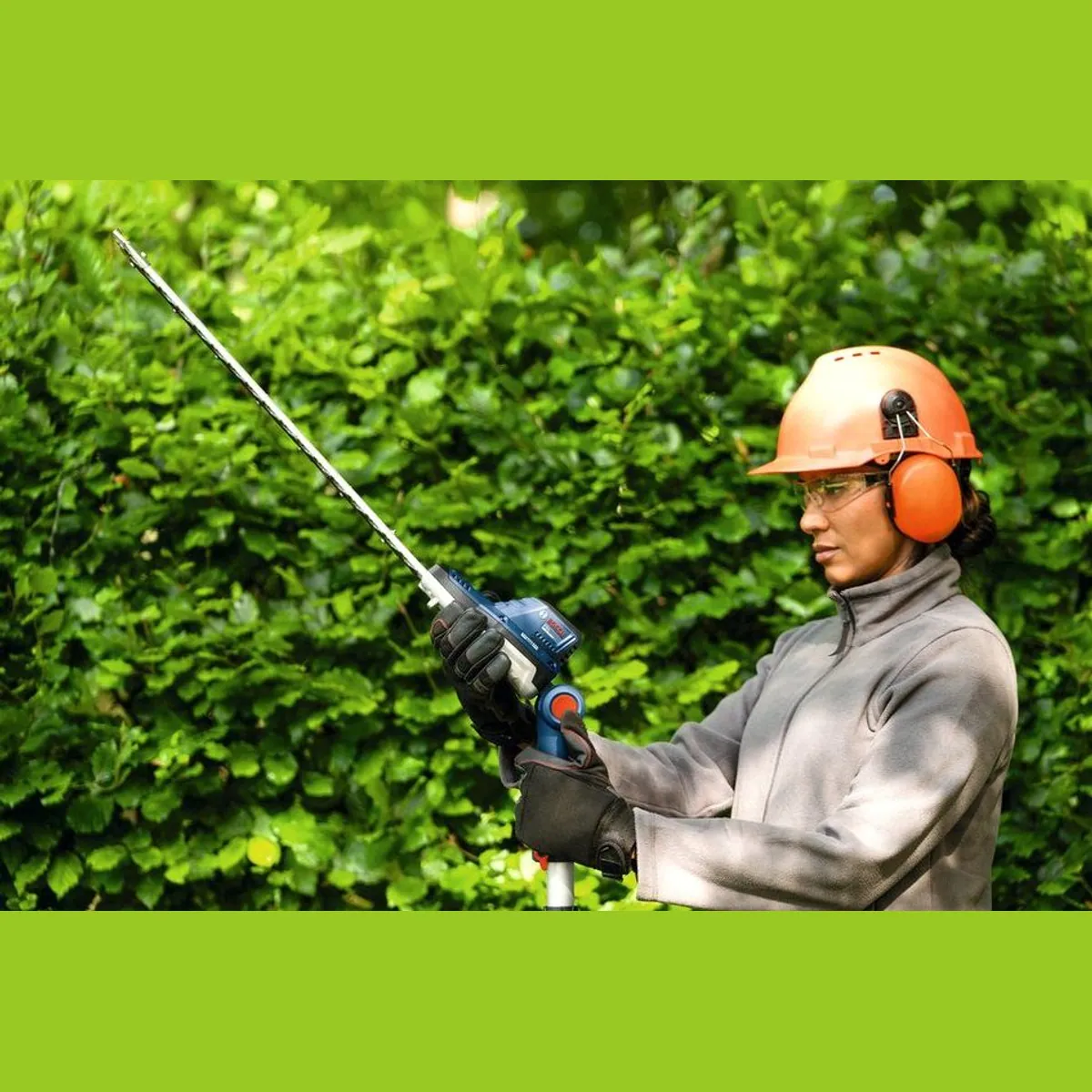 Bosch Professional GHE18V-50FP Akku-Heckenschere, ergonomisch, leicht, leistungsstark 2