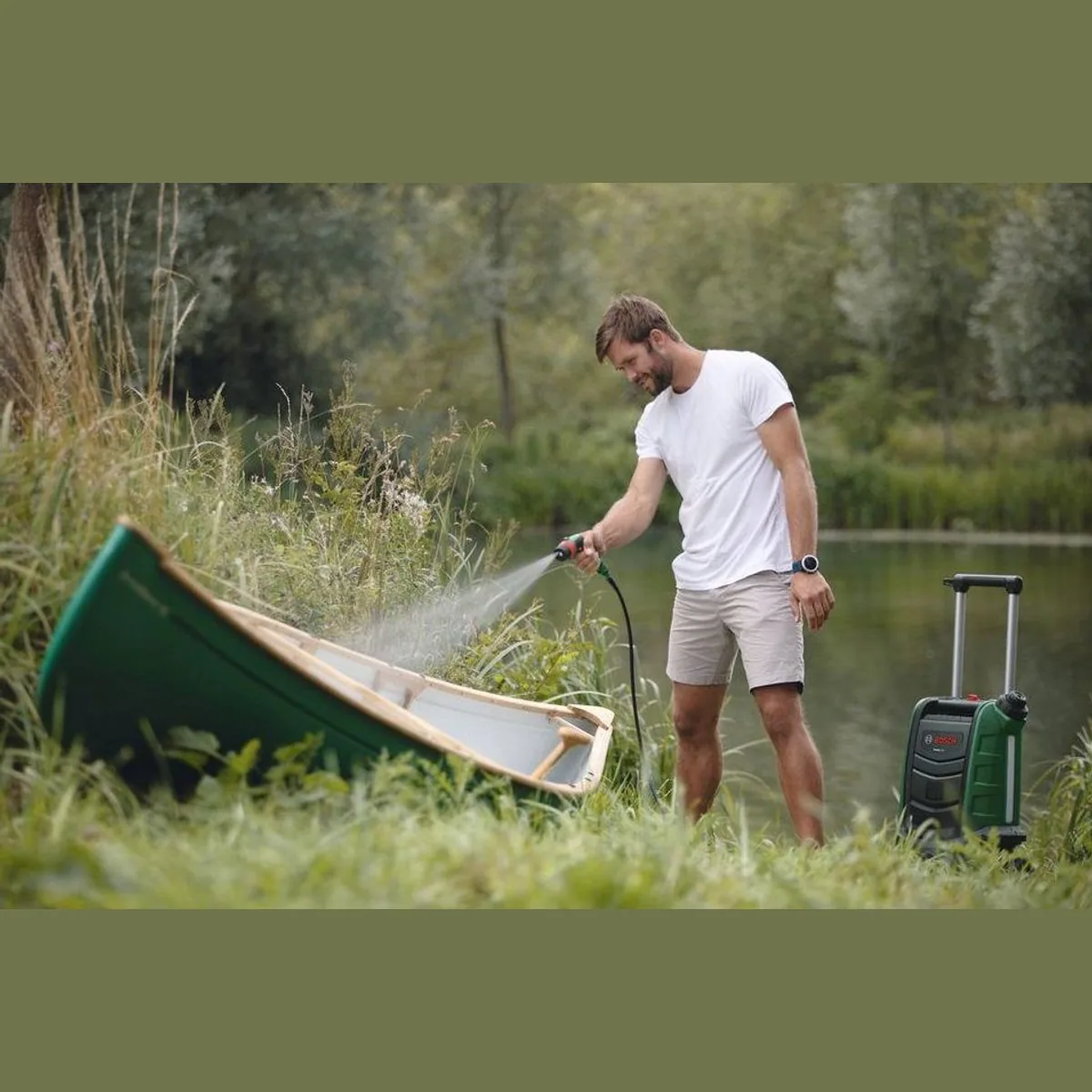 Bosch Home & Garden Fontus 18V Akku-Druckreiniger, 20 bar max. Druck, inkl. Akku und Ladegerät 5