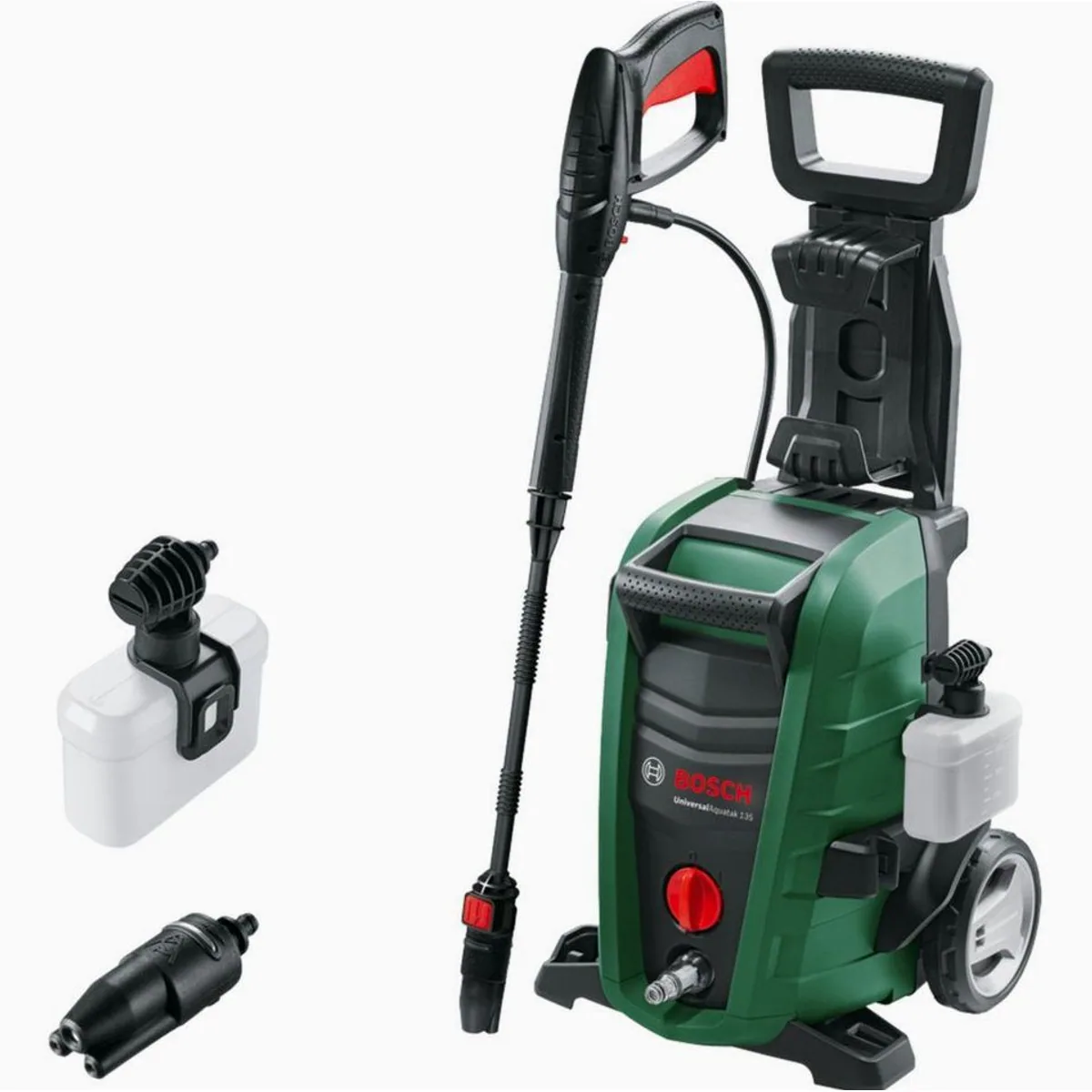 BOSCH UniversalAquatak 135 Hochdruckreiniger, 135 bar Druck, vielseitige 3-in-1-Düse