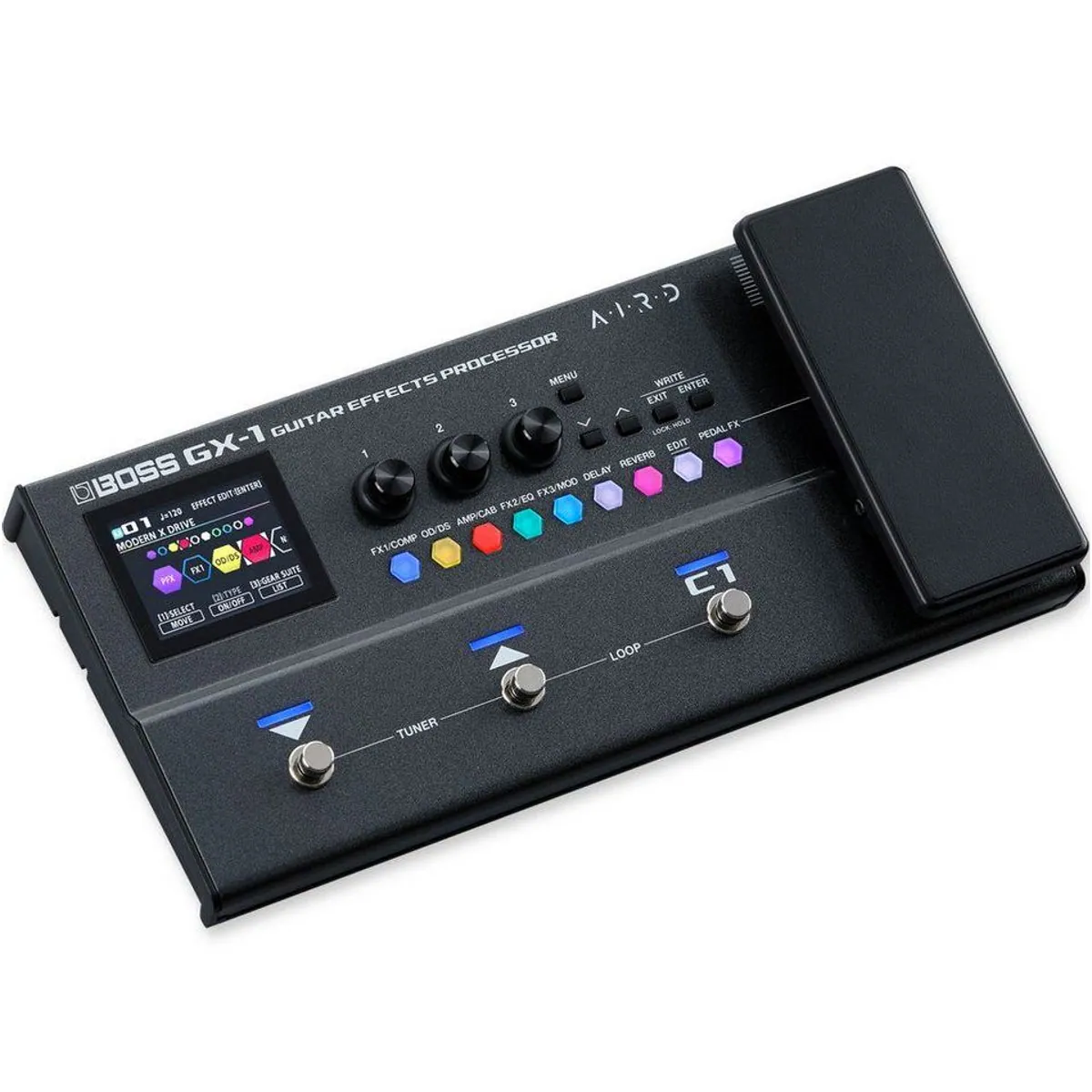 Boss GX-1 Multieffekt-Pedal, vielseitige Klangmöglichkeiten & intuitives Design