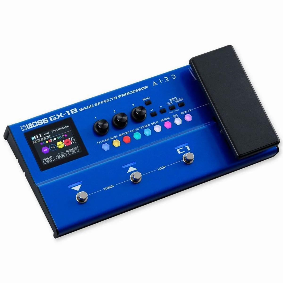 Boss GX-1B Bass Effektprozessor, 16 Verstärkermodelle, über 130 Effekte