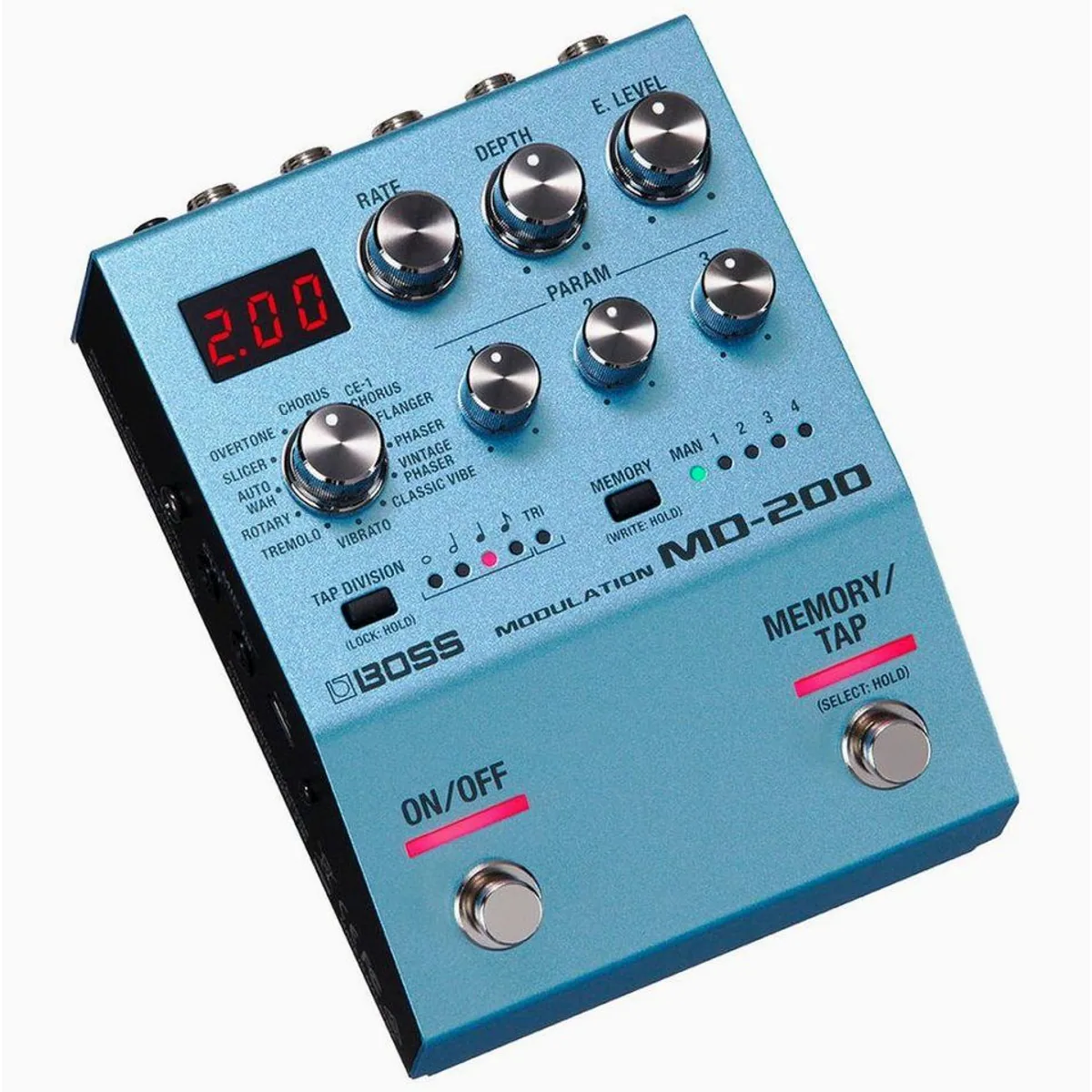 Boss MD-200 Modulation Multi-Effektgerät, 12 Effekte, einfache Bedienung 2