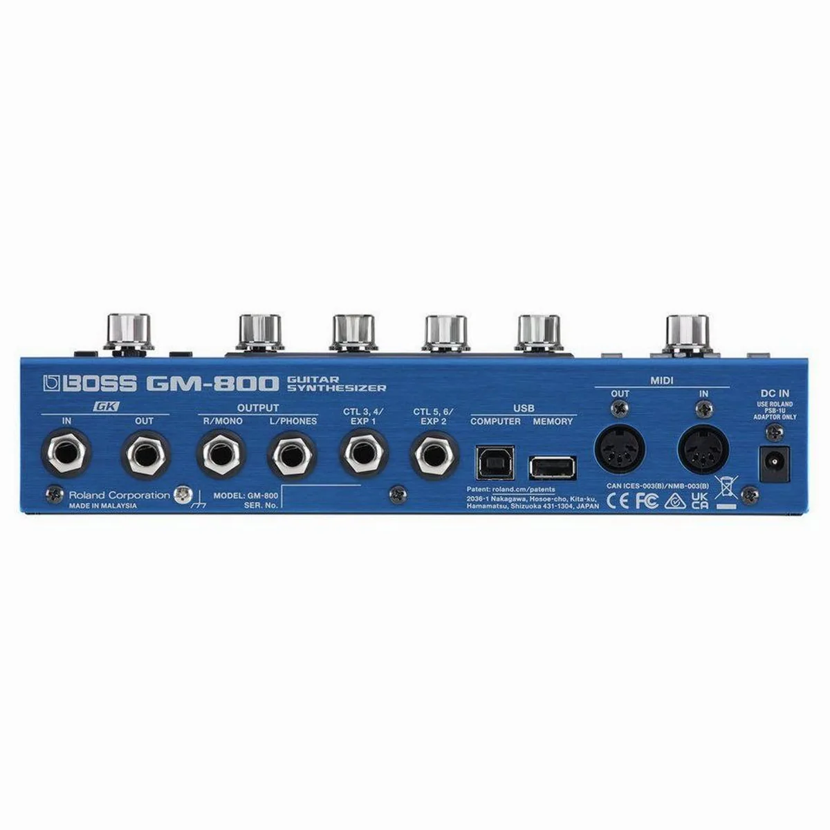 Boss GM-800 E-Gitarre Effektgerät, moderne ZEN-Core Soundengine, 1.200 Sounds 3