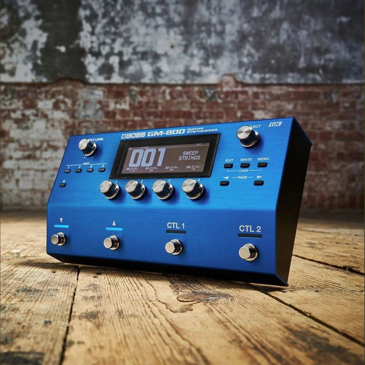 Boss GM-800 E-Gitarre Effektgerät, moderne ZEN-Core Soundengine, 1.200 Sounds 5