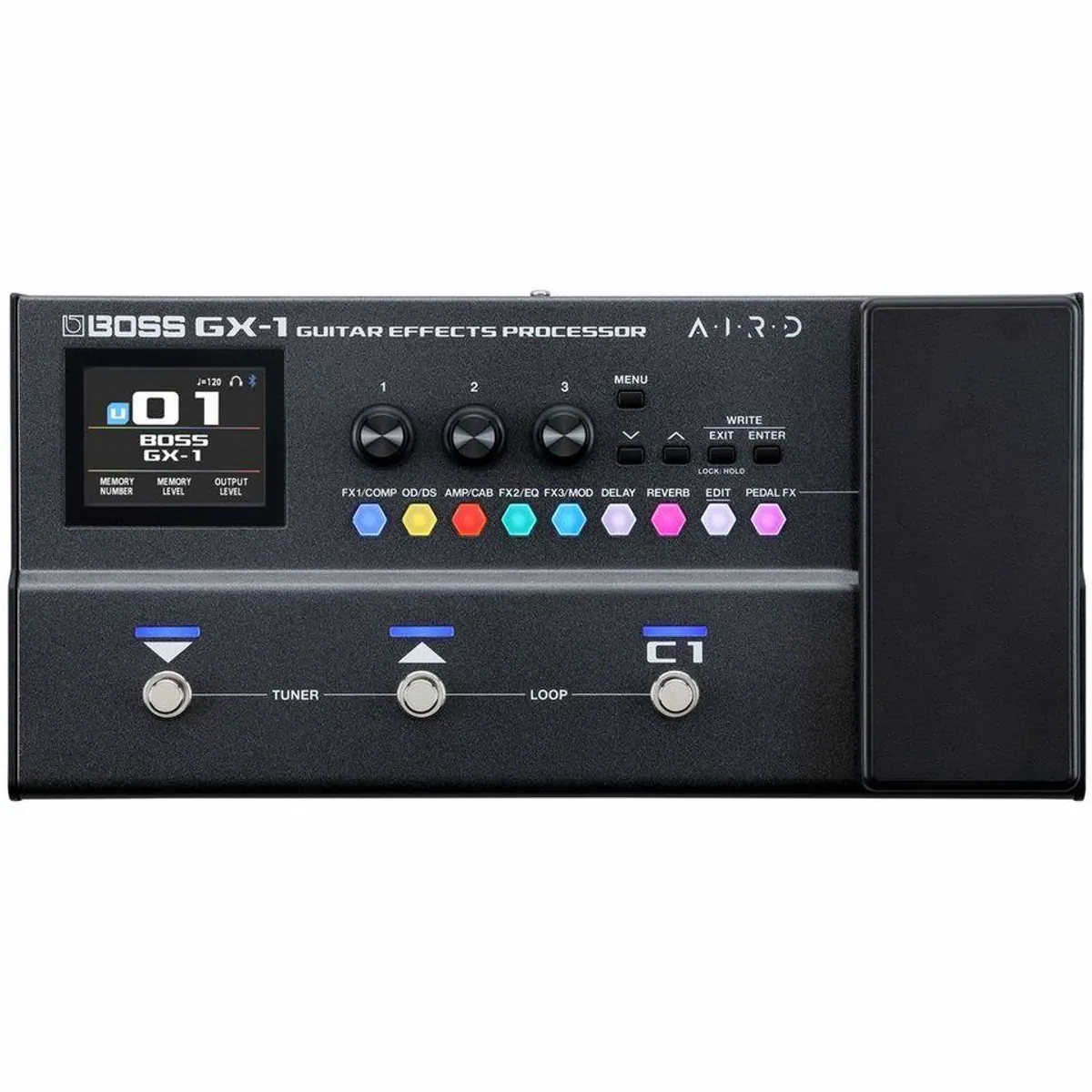Boss GX-1 Multieffekt-Pedal, kompakt, vielseitig, intuitiv — inkl. Netzteil 2