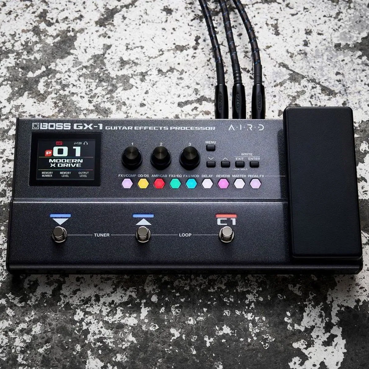 Boss GX-1 Multieffekt-Pedal, kompakt, vielseitig, intuitiv — inkl. Netzteil 5