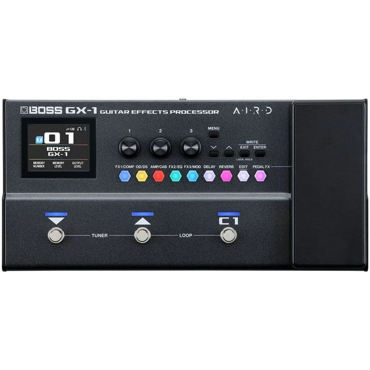 Boss GX-1 Multieffekt-Pedal, 140+ Effekte, 23 Verstärkermodelle 2