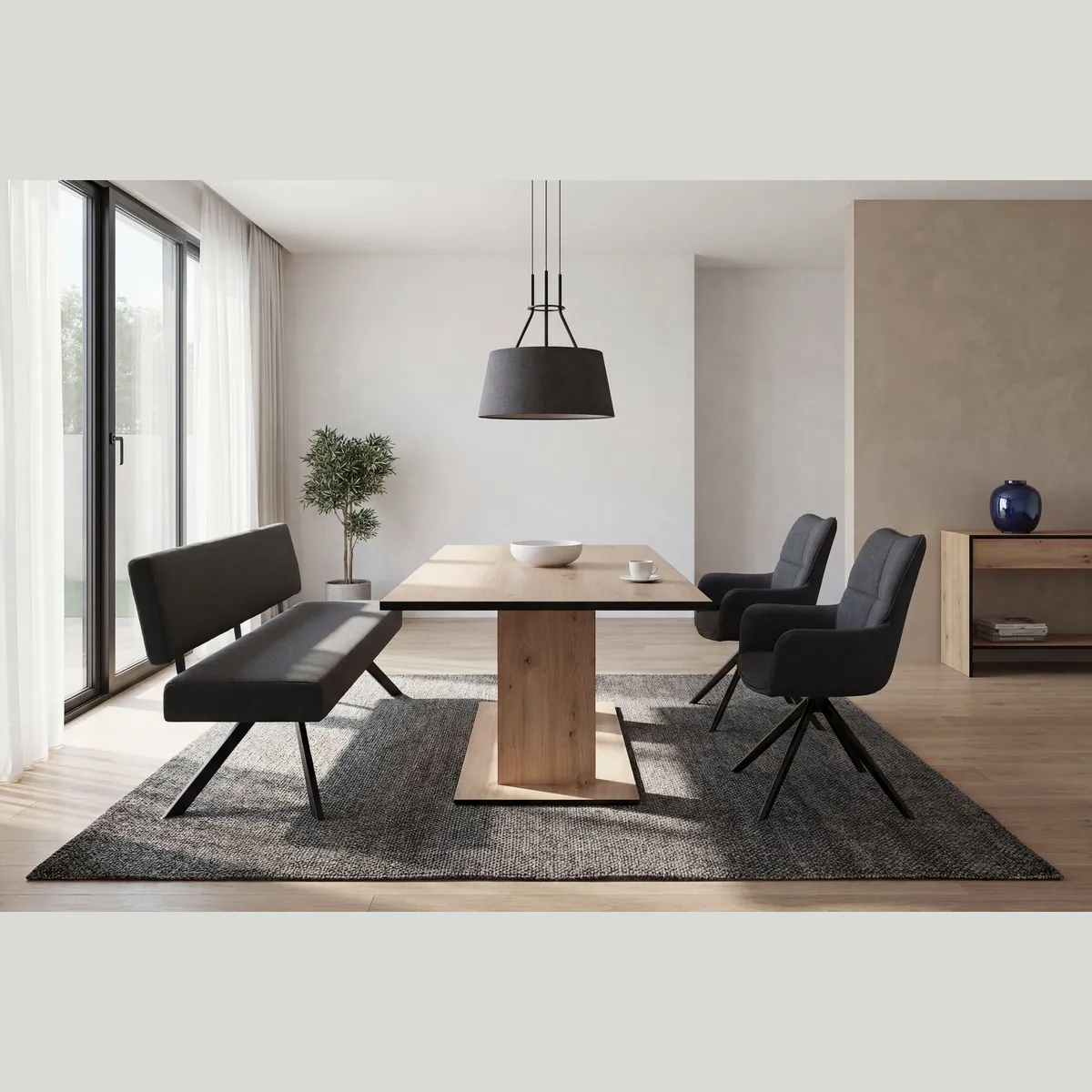 byLIVING Sitzbank TORONTO, modernes Design, optimaler Sitzkomfort, bis 160 kg 2