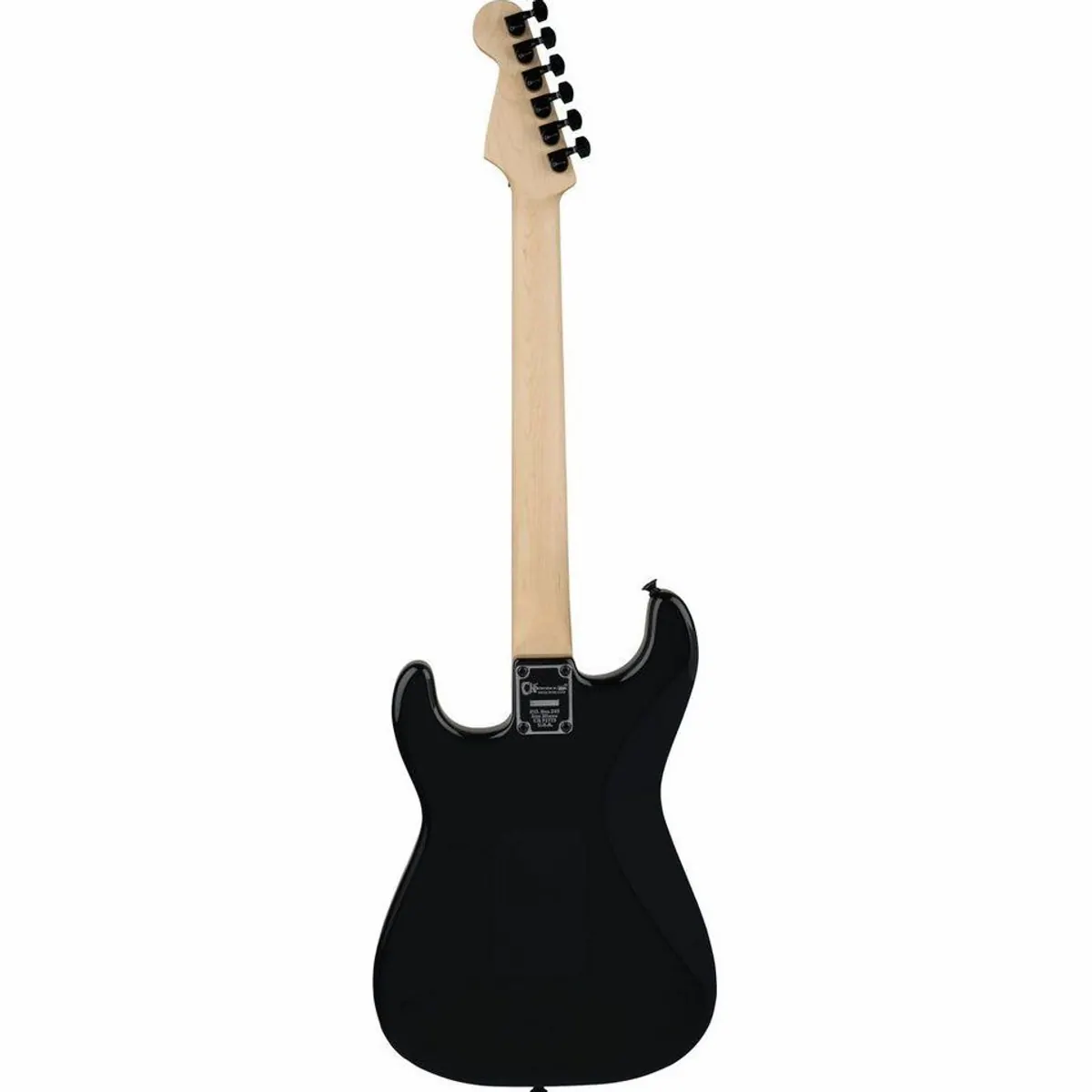 Charvel Pro-Mod San Dimas Style 1 HH FR MPL, Hochglanz Schwarz, Seymour Duncan Pickups, Floyd Rose Tremolo 2