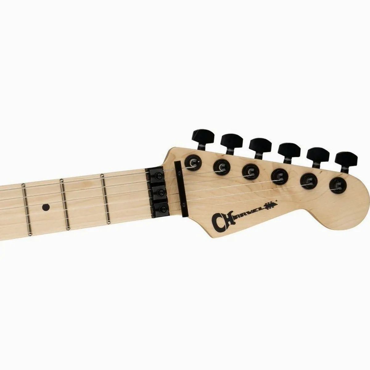 Charvel Pro-Mod San Dimas Style 1 HH FR MPL, Hochglanz Schwarz, Seymour Duncan Pickups, Floyd Rose Tremolo 5