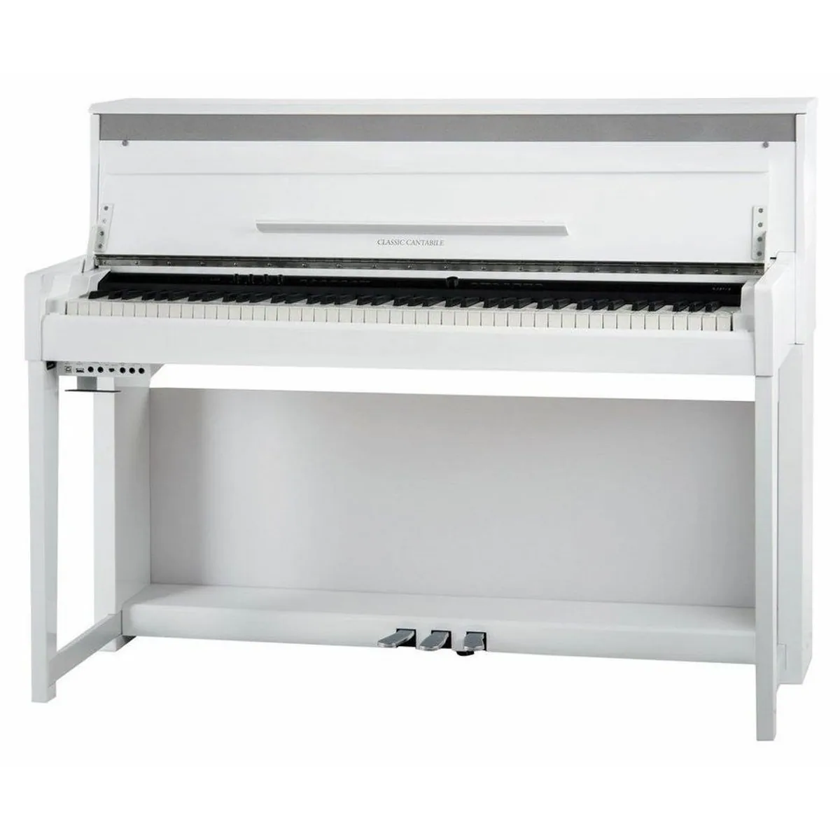 Classic Cantabile UP-1 Digitalpiano, 88 gewichtete Tasten, vielseitige Klänge, Twinova-Funktion