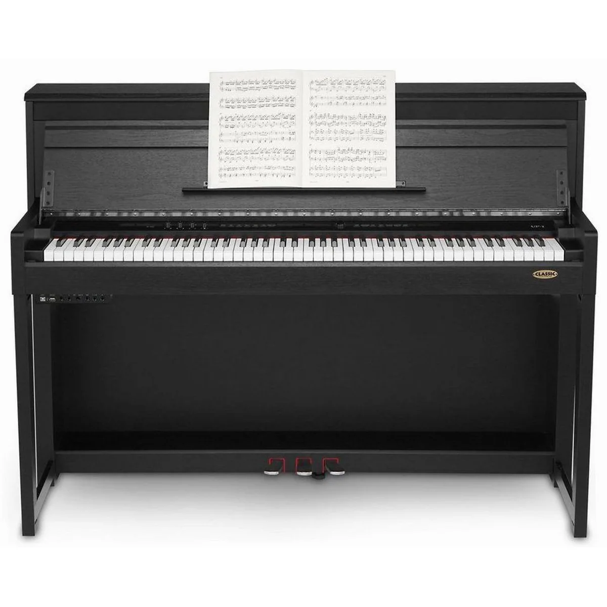 Classic Cantabile UP-1 Digitalpiano Set, 88 gewichtete Tasten, 40 Sounds, inkl. Klavierbank & Kopfhörer 2