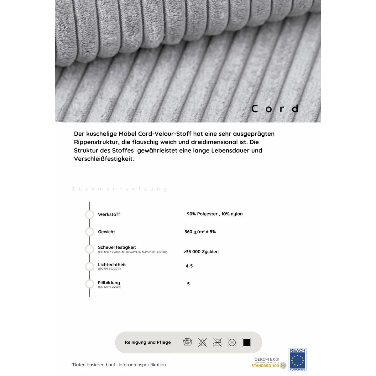 COLLECTION AB Wohnlandschaft Toni U-Form, großzügige Liegefläche, elegantes Design 4